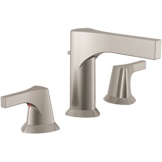 Open Box - Delta 3574-SSMPU-DST Zura Widespread Bathroom Faucet with Drain Assembly - Includes