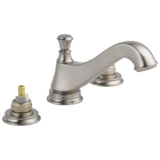Open Box - Delta 3595LF-SSMPU-LHP Cassidy Widespread Bathroom Faucet with Pop-Up Drain Assembly - Handles Sold Separately - Includes