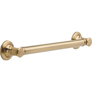 Open Box - Delta 41618-CZ 18" Grab Bar with Concealed Mounting, Traditional Design