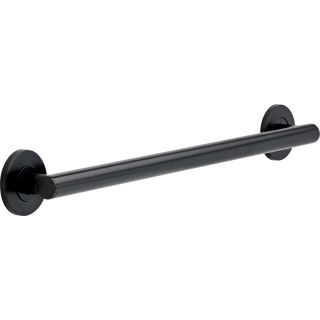 Open Box - Delta 41824-RB 24" Grab Bar with Concealed Mounting, Contemporary Modern Design