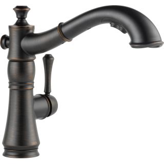 Open Box - Delta Cassidy Pull Out Single Handle Kitchen Faucet with Diamond Seal Technology (DLT7091_14622197)