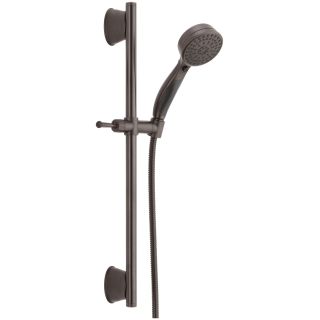 Open Box - Delta 51549-RB Universal ActiveTouch Slide Bar with Multi Function Handshower and Hose - Less Wall Supply
