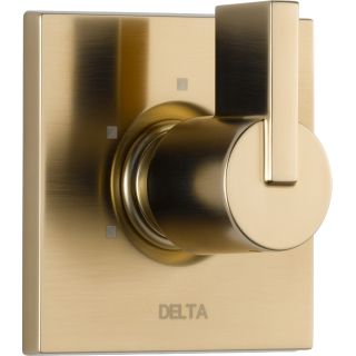 Open Box - Delta T11853-CZ Vero Three Function Diverter Valve Trim - Two Independent Positions, One Shared Position - Less Rough-In Valve