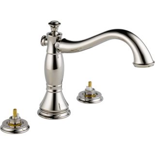 Open Box - Delta T2797-PNLHP Cassidy Roman Tub Faucet Trim - Handles and Rough-In Valve Sold Separately