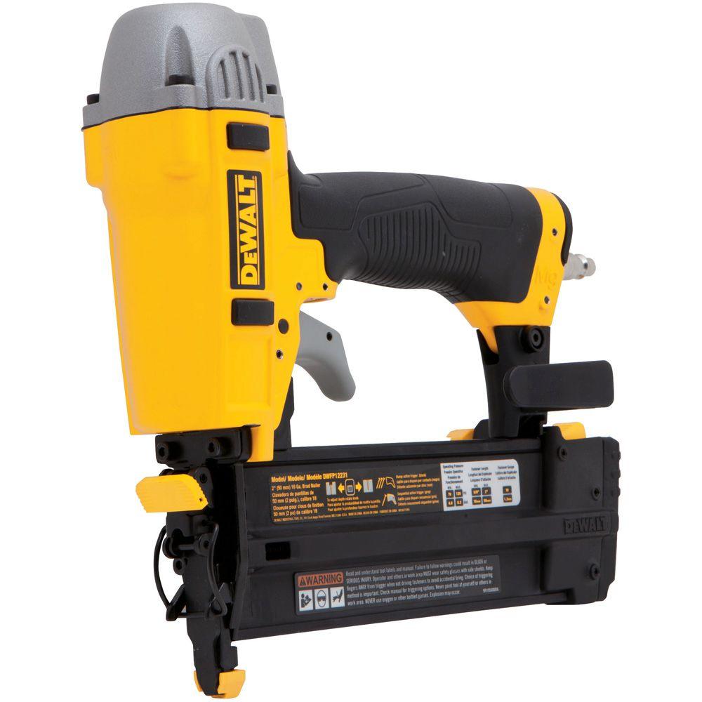 Open Box -  DEWALT DWFP12231 18-Gauge Pneumatic 2 in. Brad Nailer Kit DEWALTBullseye Deals