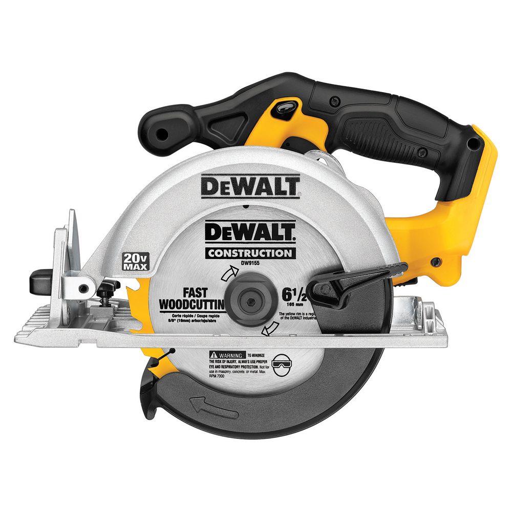 Open Box -  DEWALT DCS391B 20-Volt Max Lithium-Ion 6-1/2 in. Cordless Circular Saw Tool-Only DEWALTBullseye Deals