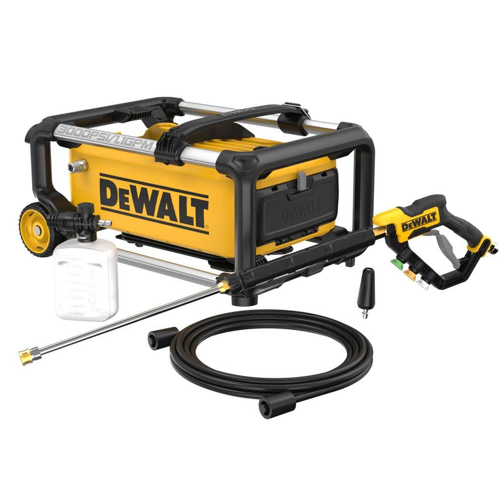 Open Box - 3000 PSI 1.1 GPM 15 Amp Cold Water Electric Pressure Washer with Internal Equipment Storage DEWALTBullseye Deals
