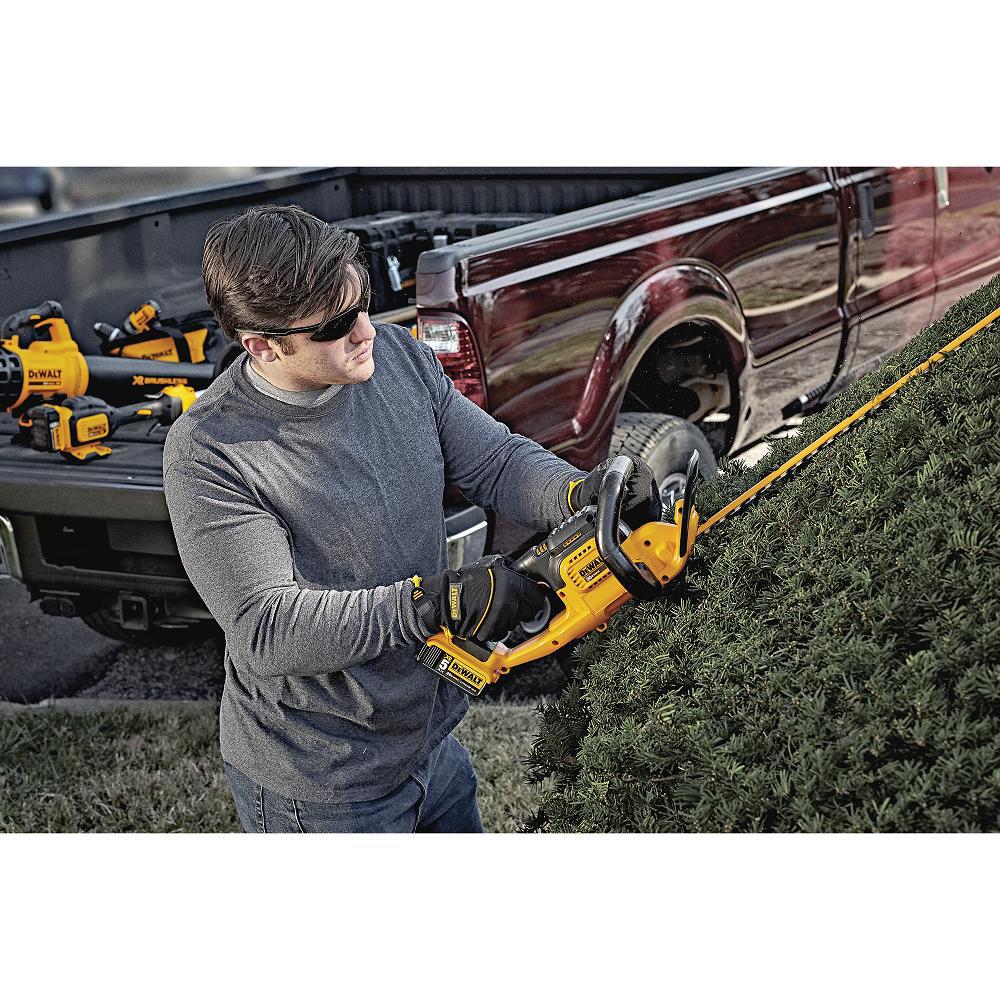 Open Box - DEWALT 20-Volt MAX Lithium-Ion Cordless 22 in. Hedge Trimmer (Tool Only) DEWALTBullseye Deals