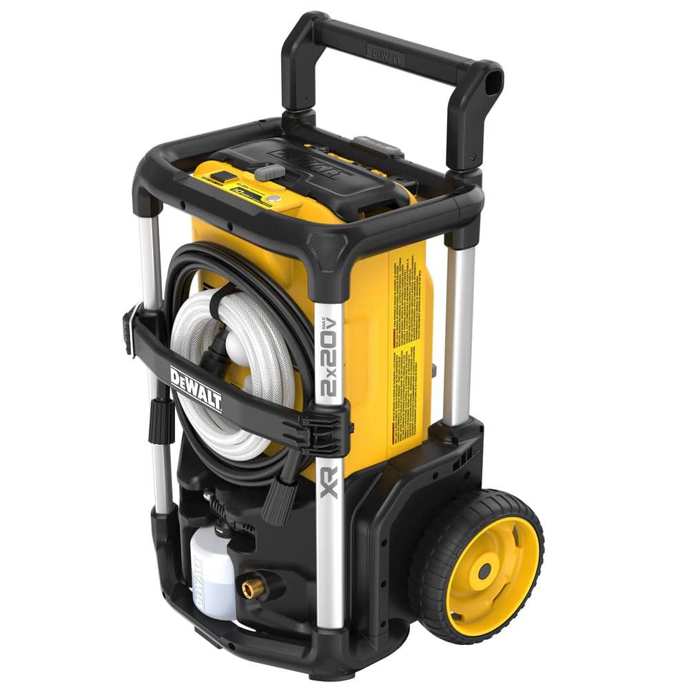 Open Box -  20V MAX 1600 PSI 1.2 GPM Cold Water Cordless Pressure Washer Kit with (2) FLEXVOLT 12 Ah Batteries and (2) Chargers