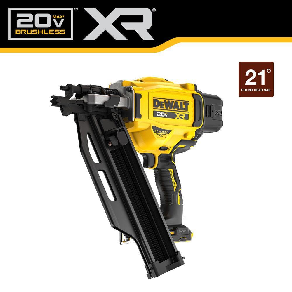 Open Box - 20-Volt 21° Cordless Framing Nailer (Tool-Only) DEWALTBullseye Deals
