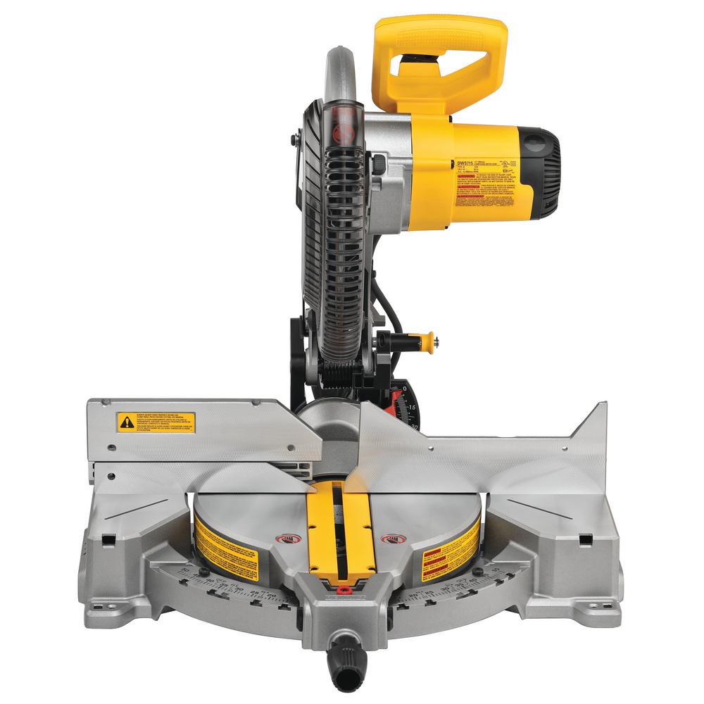 Open Box -  Dewalt DWS715 15 Amp Corded 12 in. Compound Single Bevel Miter Saw DEWALTBullseye Deals
