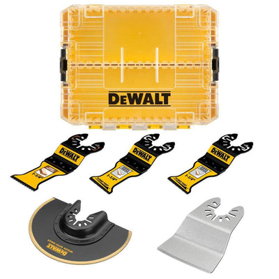 Used - General Purpose Bi-Metal Oscillating Tool Blade Set with Tough Case (5-Pack)