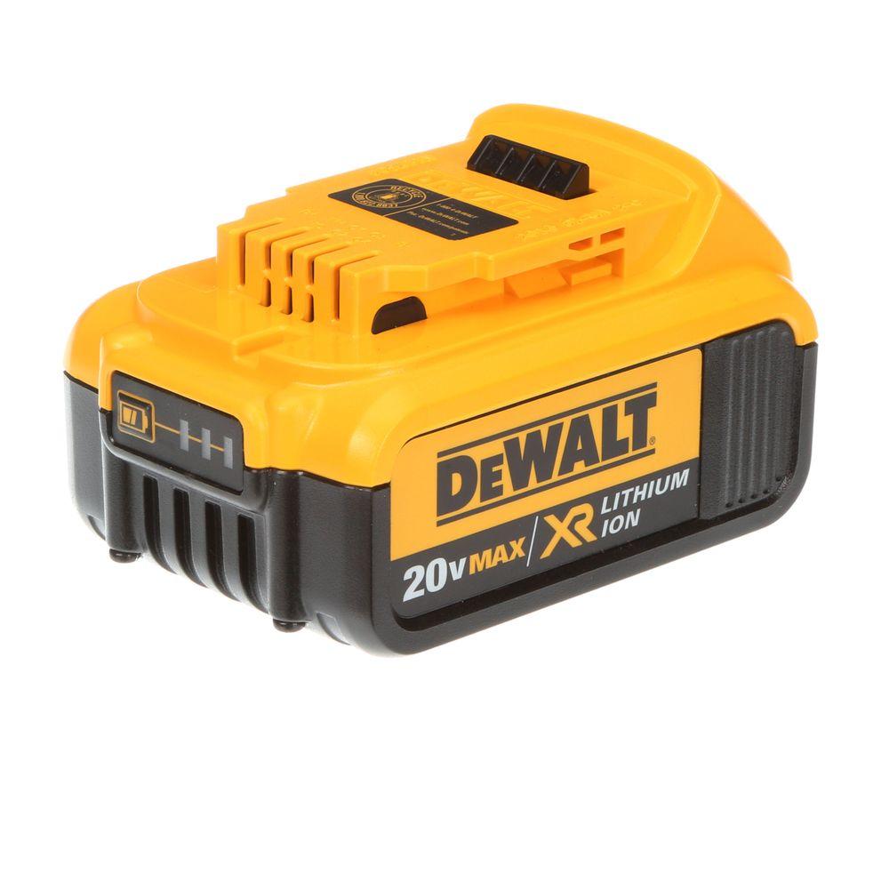 Open Box -  DEWALT DCB204 20V Max Premium XR Li-Ion Battery Pack DEWALTBullseye Deals