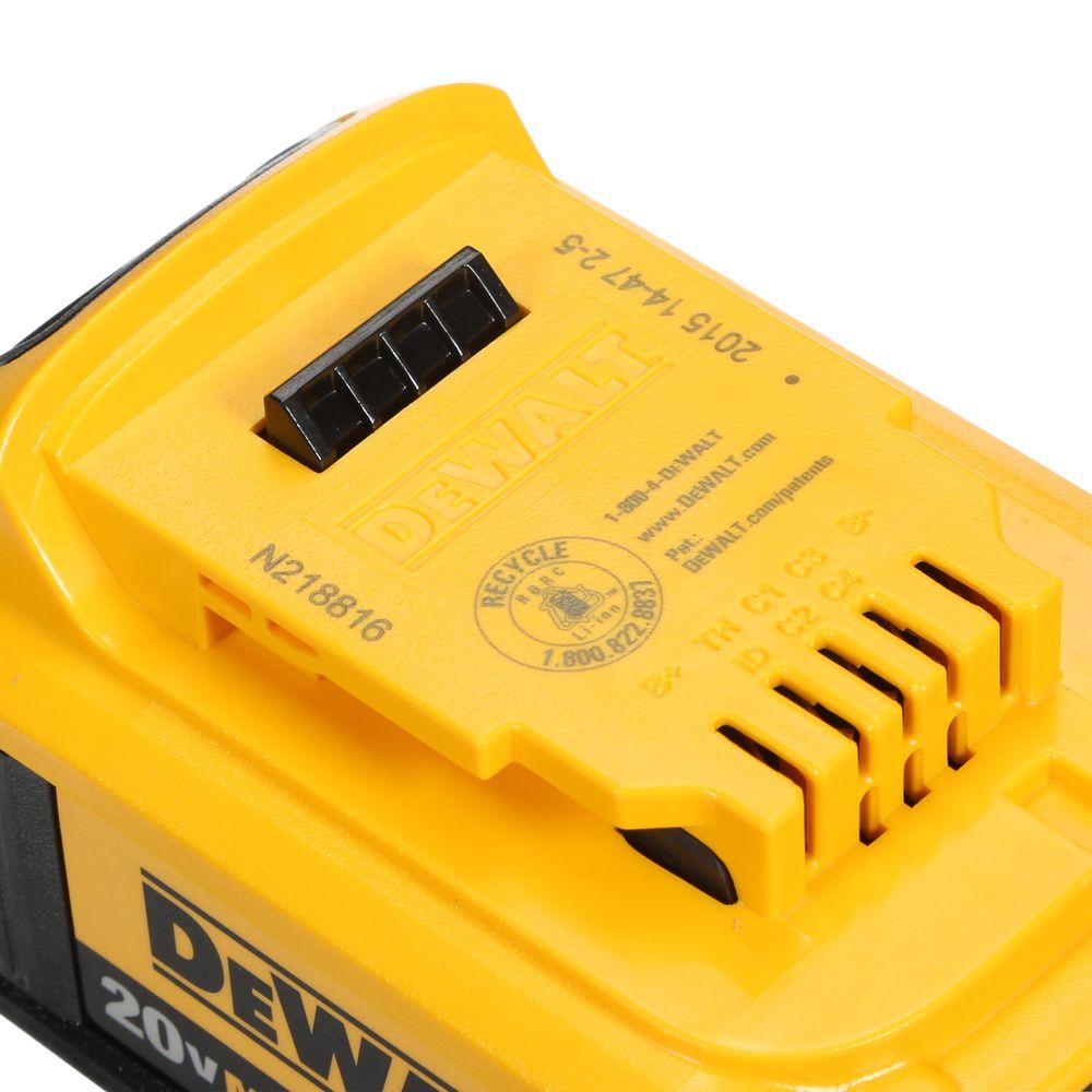 Open Box -  DEWALT DCB204 20V Max Premium XR Li-Ion Battery Pack DEWALTBullseye Deals