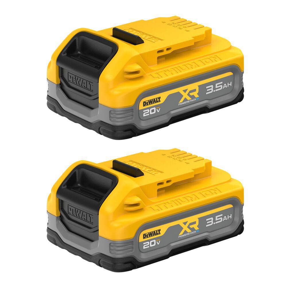 Open Box -  20V Max XR Powerstack Lithium-Ion 3.5 Ah Battery Pack (2-Pack)