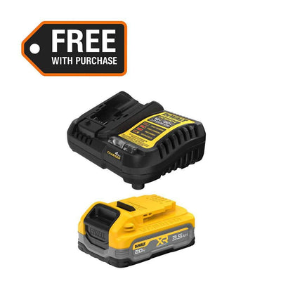 Used - DEWALT 20V MAX XR POWERSTACK 3.5 Ah Power Tool Battery and Charger Kit (DCBP320C)