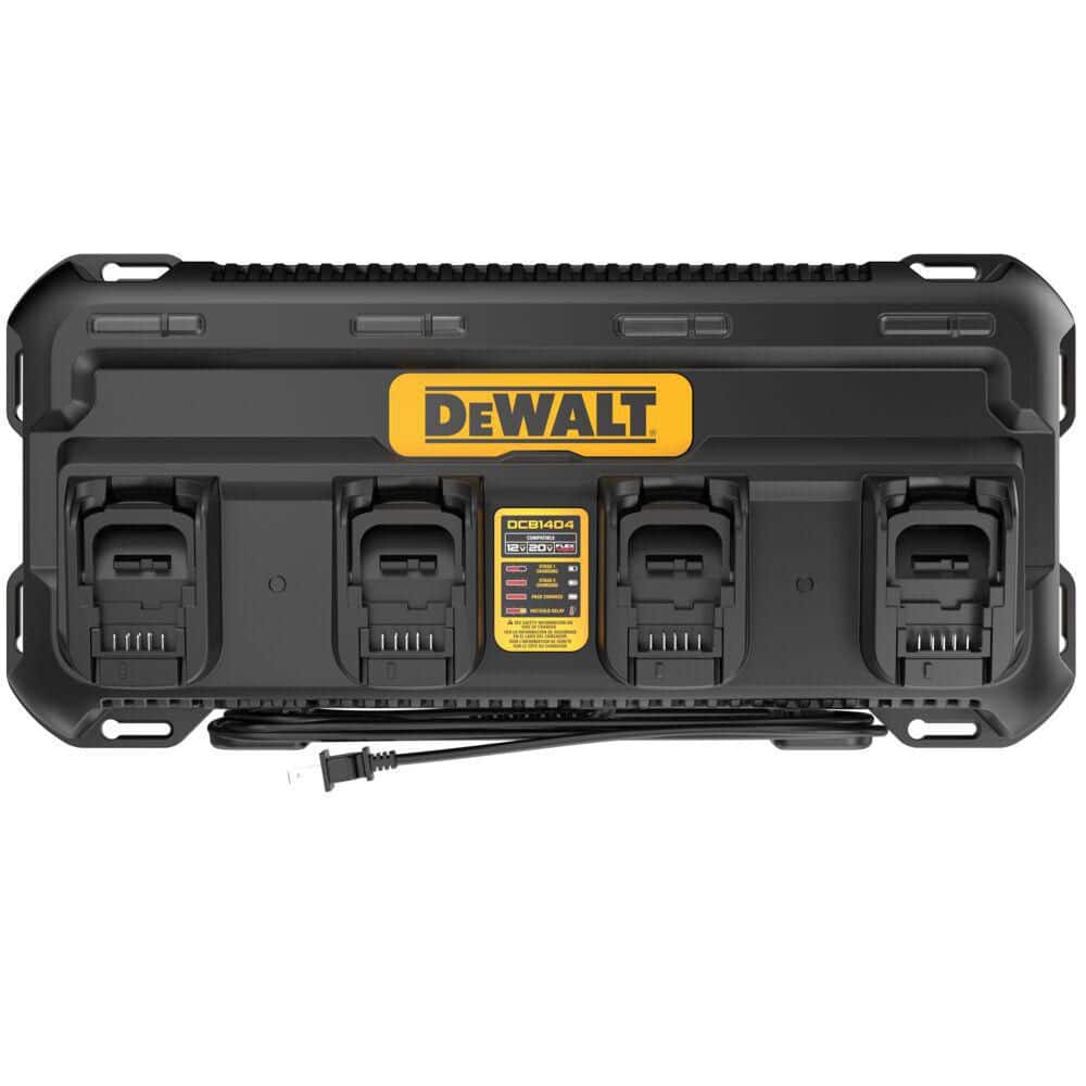 Used - 12V/20V/60V MAX 4-Amp 4-Port Lithium-Ion Battery Charger