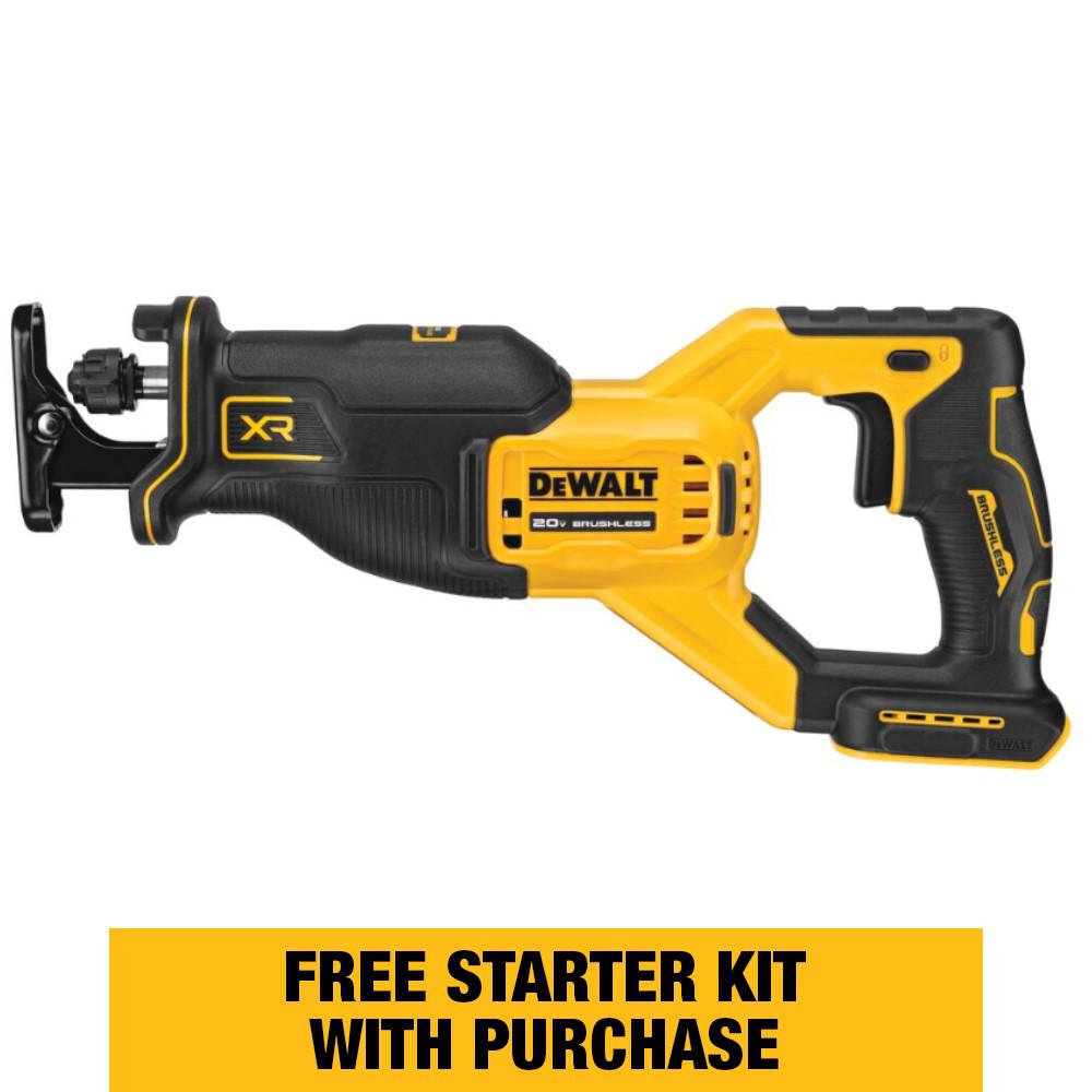 Open Box - DEWALT 20-Volt MAX XR Cordless Brushless Reciprocating Saw (Tool-Only) DEWALTBullseye Deals