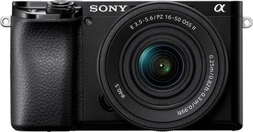 Certified Refurbished - Sony - Alpha 6100 Mirrorless 4K Video Camera with E PZ 16-50mm Lens - Black