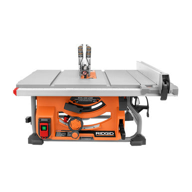 Open Box -  RIDGID R4518 15 Amp 10 in. Table Saw with Folding Stand ridgidBullseye Deals