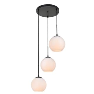 Open Box - Elegant Lighting LD2209BK - Pendants Indoor Lighting