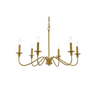 Open Box - Elegant Lighting LD5056D30BR - Chandeliers Indoor Lighting