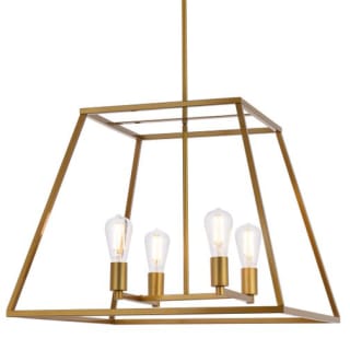 Open Box - Elegant Lighting LD720D24BR - Chandeliers Indoor Lighting