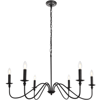 Open Box - Elegant Lighting LD5006D36MB - Chandeliers Indoor Lighting