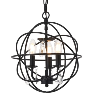 Open Box - Elegant Lighting LD5055D12MB - Pendants Indoor Lighting