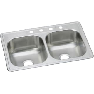 Open Box - Elkay DSE233221 Dayton 33" Double Basin Drop In Stainless Steel Kitchen Sink