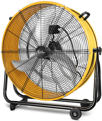 New - Simple Deluxe Hifanxdrum24 Floor Yellow 110v Silver