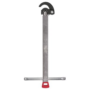 Open Box -  Milwaukee Electric Tool - 48-22-7001 - Milwaukee 48-22-7001 1.25 Pivoting Jaws Spring-Loaded Jaw Basin Wrench