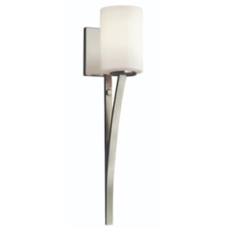 Open Box - Justice Design Group FSN-8791-55-OPAL-CROM - Wall Sconces Indoor Lighting