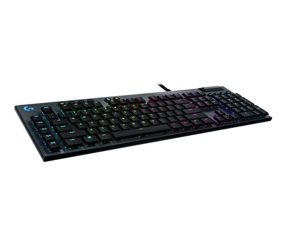 Used - Logitech - G915 X Full-size Corded Mechanical GL Brown Tactile Switch Gaming Keyboard for PC/Mac with RGB Backlighting�