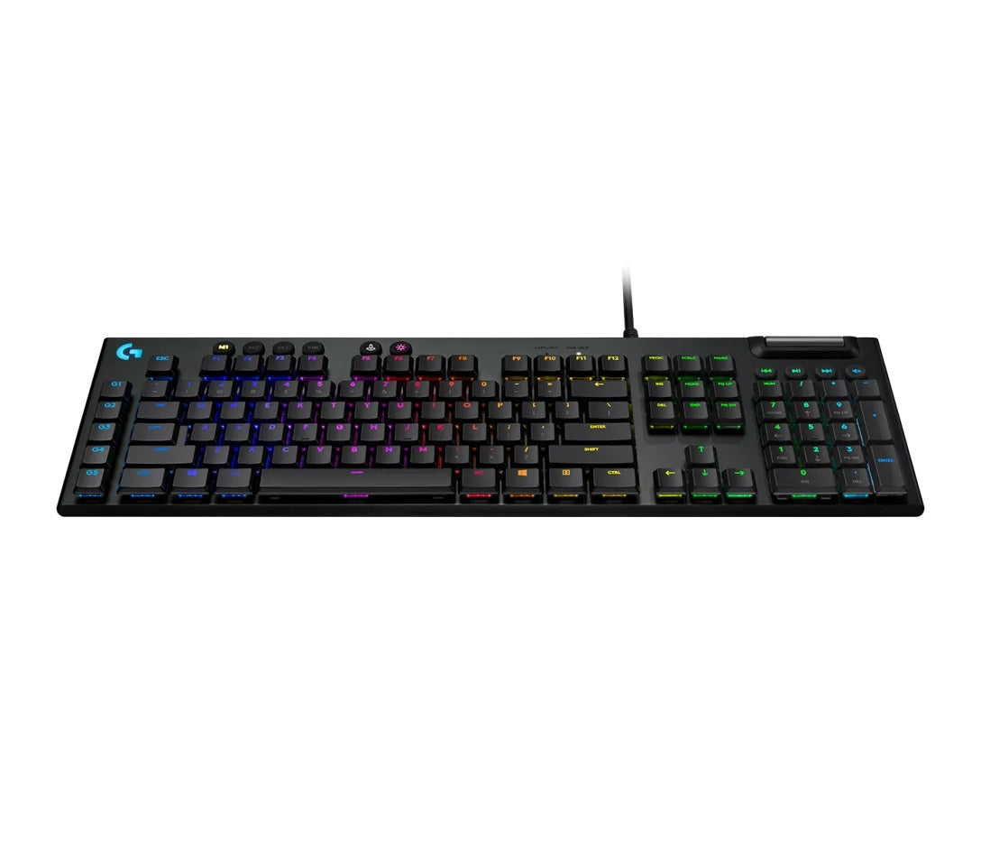 Used - Logitech - G915 X Full-size Corded Mechanical GL Brown Tactile Switch Gaming Keyboard for PC/Mac with RGB Backlighting�