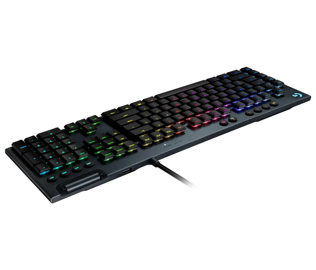 Used - Logitech - G915 X Full-size Corded Mechanical GL Brown Tactile Switch Gaming Keyboard for PC/Mac with RGB Backlighting�