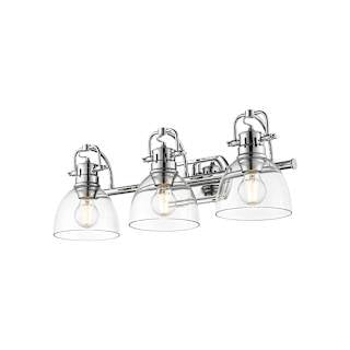 Open Box - Golden Lighting 3602-BA3 CH-CLR - Bathroom Fixtures Indoor Lighting