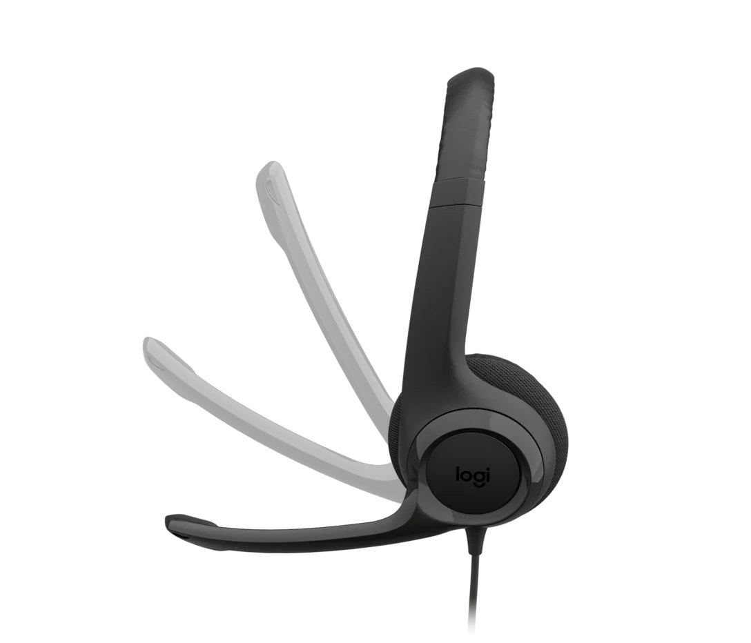 Refurbished - Logitech H390 USB Headset with Noise-Cancelling Microphone - 16 Pack