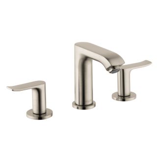 Open Box - Hansgrohe 31083821 Metris Widespread Bathroom Faucet with EcoRight, Quick Clean, and ComfortZone Technologies - Drain Assembly Included