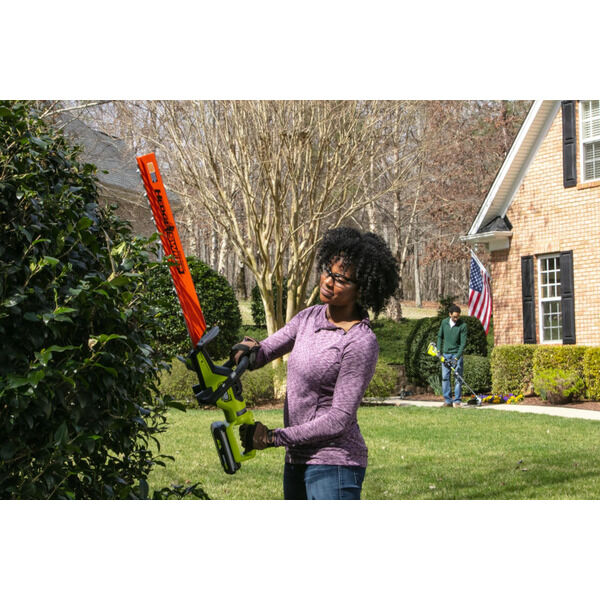 Open Box -  RYOBI 26 in. HP 40V Brushless Lithium-Ion Cordless Battery Hedge Trimmer - 2.0 A