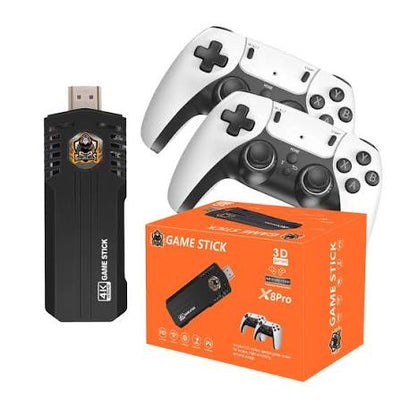 New - Control Joystick Inalambrico 4k X8pro Color Black