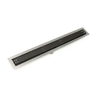 Open Box - Infinity Drain FFTAF 6536 BK - Shower Drains Showers
