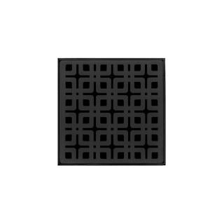 Open Box - Infinity Drain KD 4-2A BK - Shower Drains Showers