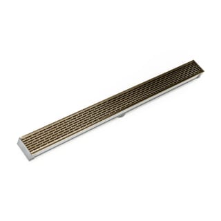 Open Box - Infinity Drain S-LT 6536 SB - Shower Drains Shower Accessories
