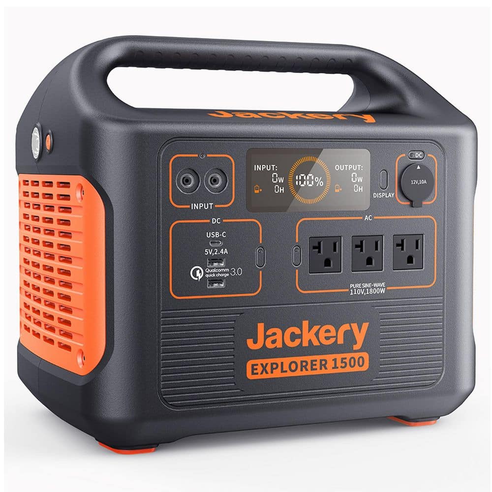 Open Box -  Jackery Explorer 1500 Portable Power Station JackeryBullseye Deals