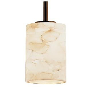 Open Box - Justice Design Group ALR-8815-10-DBRZ 1 Light Mini Pendant from the Alabaster Rocks! Collection