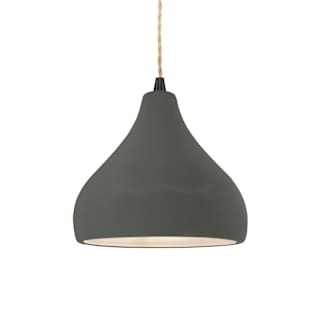 Open Box - Justice Design Group CER-6560-PWGN-MBLK-BEIG-TWST - Pendants Indoor Lighting