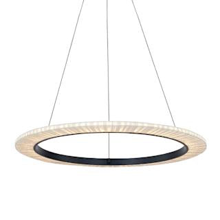 Open Box - Justice Design Group FAB-8333-CREM-MBLK - Chandeliers Indoor Lighting