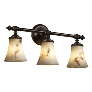 Open Box - Justice Design Group FAL-8523-20-DBRZ LumenAria 22.75" Tradition 3 Light Bathroom Vanity Light