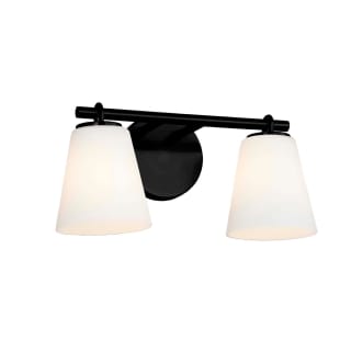 Open Box - Justice Design Group FSN-8032-OPAL-MBLK - Bathroom Fixtures Indoor Lighting